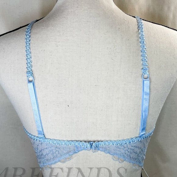 Free People Lucia Underwire Bra in Blue 34C, NEW WITH TAGS - Picture 12 of 13